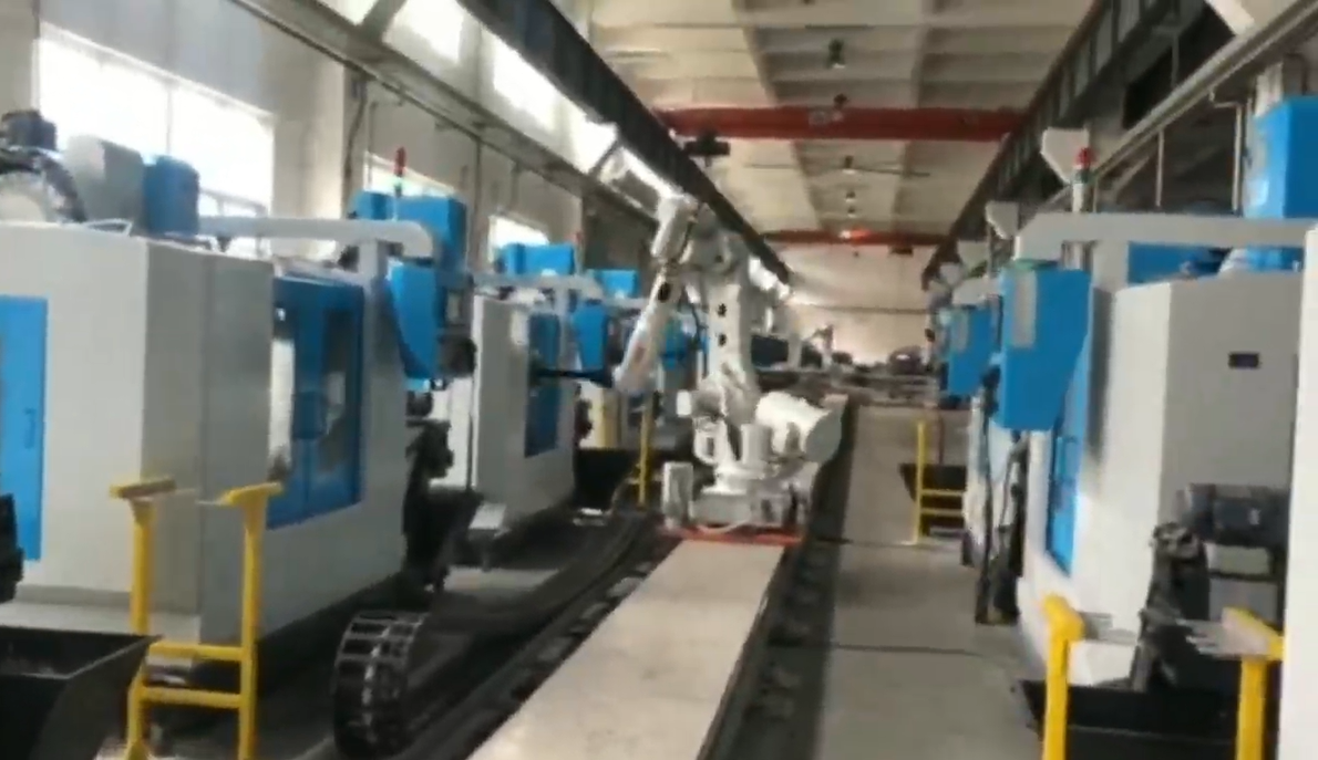 CNGBS Guide Rail With ABB Robot Arm For Automation Project